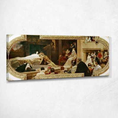 The Death Of Romeo And Juliet Gustav Klimt kg14 canvas print 