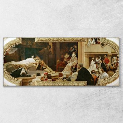 The Death Of Romeo And Juliet Gustav Klimt kg14 canvas print 