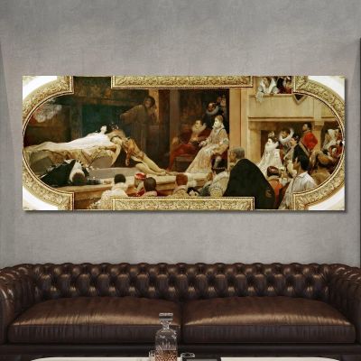 The Death Of Romeo And Juliet Gustav Klimt kg14 canvas print 