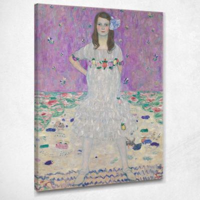 Mada Primavesi Portrait Of A Little Girl Gustav Klimt kg32 canvas print 