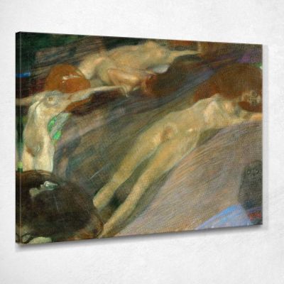 Moving Water Gustav Klimt kg34 canvas print 