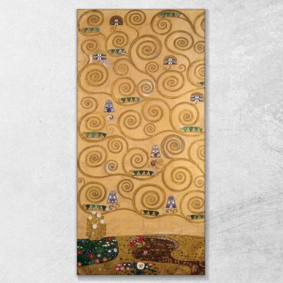 Mural For The Dining Room Of The Stoclet Palais Gustav Klimt kg36 canvas print 