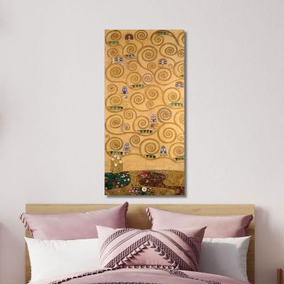 Mural For The Dining Room Of The Stoclet Palais Gustav Klimt kg36 canvas print 