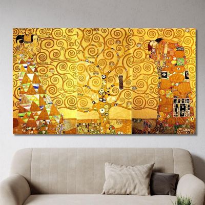 The Tree Of Life Mural For The Stoclet Palais Dining Room Gustav Klimt kg37 canvas print 