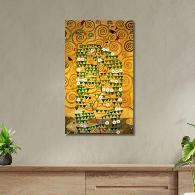 Mural For The Dining Room Stoclet Palais Completion Gustav Klimt kg38 canvas print 