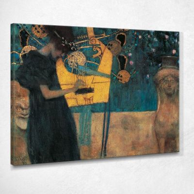 The Music Gustav Klimt kg39 canvas print 