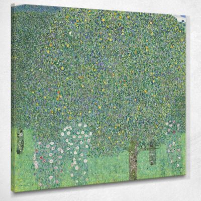 Roses Under The Trees Gustav Klimt kg54 canvas print 