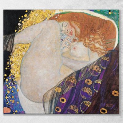 Titolo Danae Gustav Klimt kg69 canvas print 