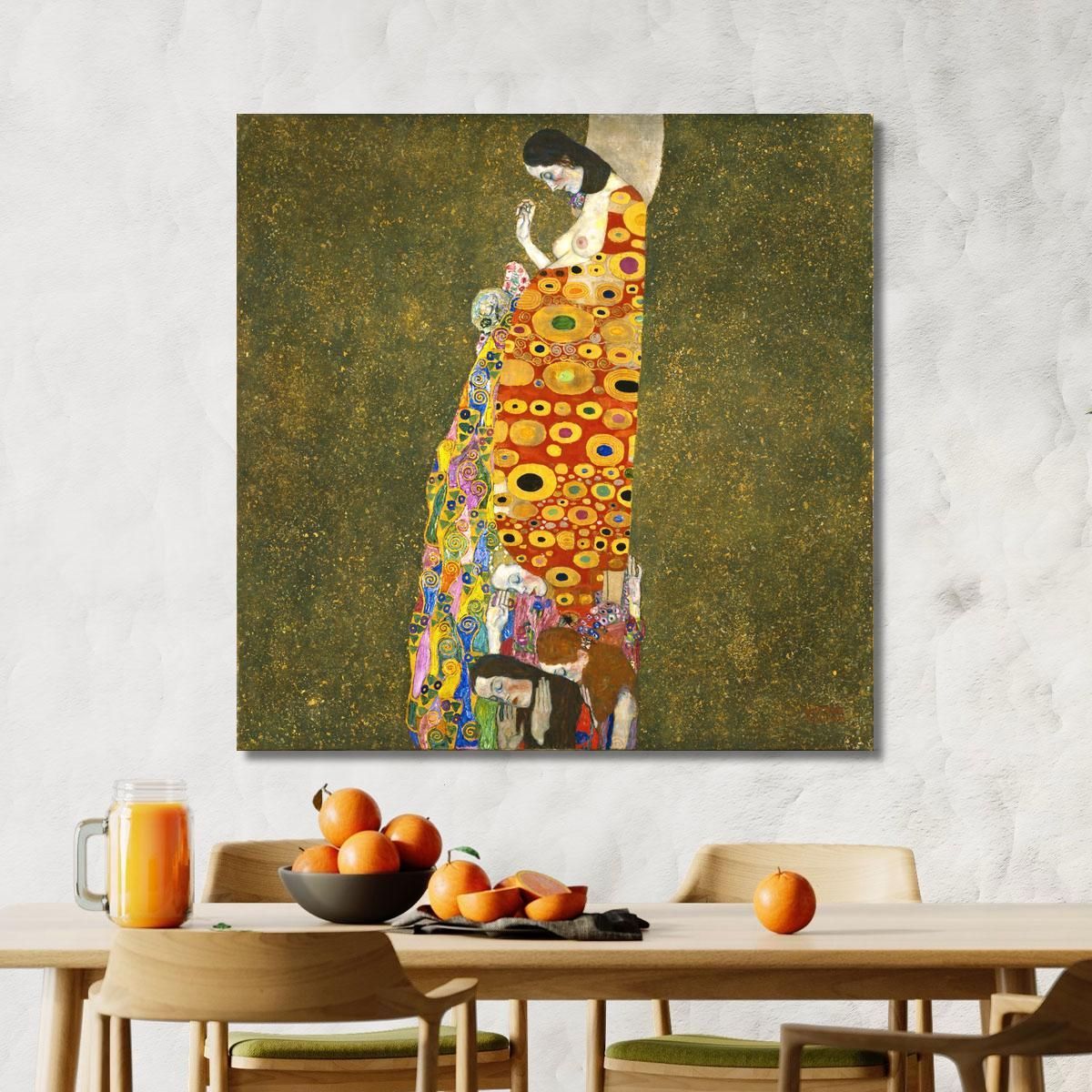 Hope Ii Gustav Klimt kg75 canvas print 