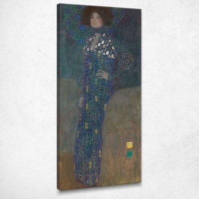 Portrait Of Emilie Flöge Gustav Klimt kg84 canvas print 