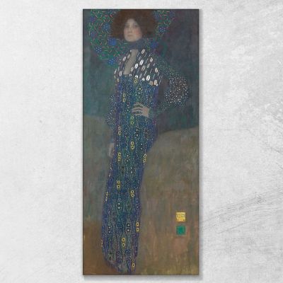 Portrait Of Emilie Flöge Gustav Klimt kg84 canvas print 