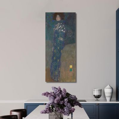 Portrait Of Emilie Flöge Gustav Klimt kg84 canvas print 