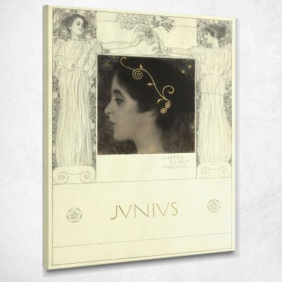 Junius Gustav Klimt kg102 canvas print 