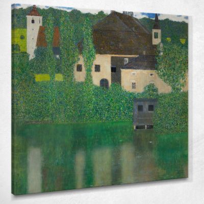 Water Castle Kammer Chateau Near Attersee I Gustav Klimt kg144 canvas print 