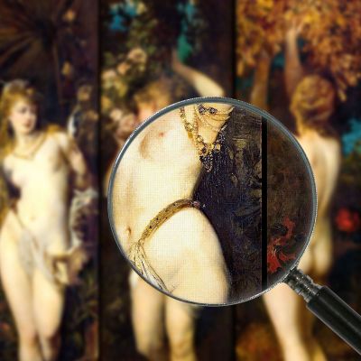 The Five Senses Hans Makart hmk14 canvas print