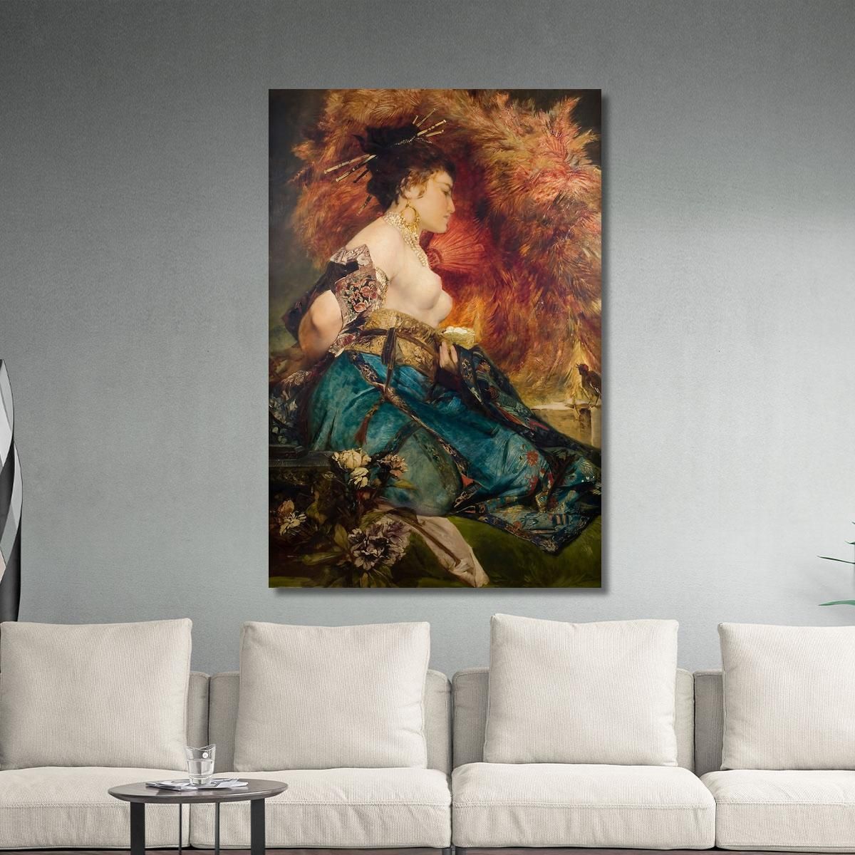 The Japanese Hans Makart hmk15 canvas print 