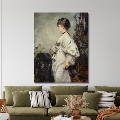 Magdalena Plach Hans Makart hmk32 canvas print 