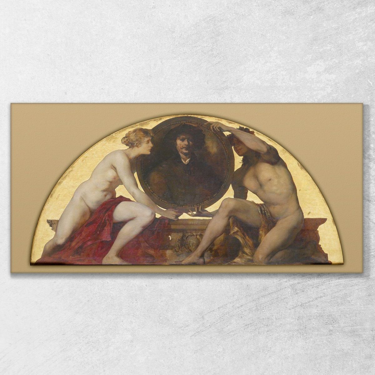 Rembrandt Harmenszoon Van Rijn Hans Makart hmk54 canvas print 