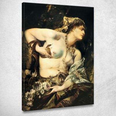 The Death Of Cleopatra Hans Makart hmk60 canvas print 