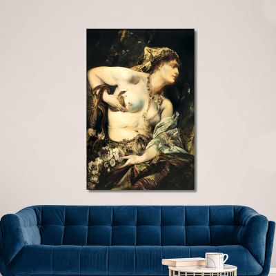 The Death Of Cleopatra Hans Makart hmk60 canvas print 