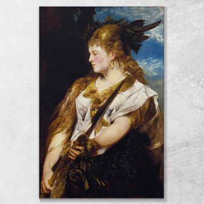 The Valkyrie Hans Makart hmk64 canvas print 