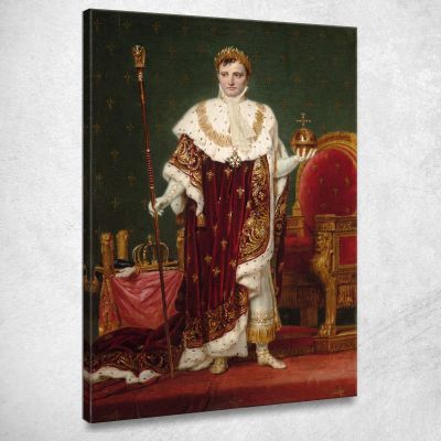Emperor Napoleon I Jacques Louis David jld7 canvas print 