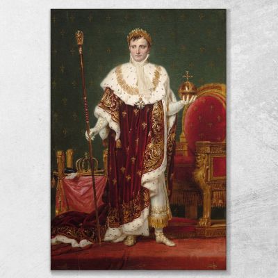 Emperor Napoleon I Jacques Louis David jld7 canvas print 