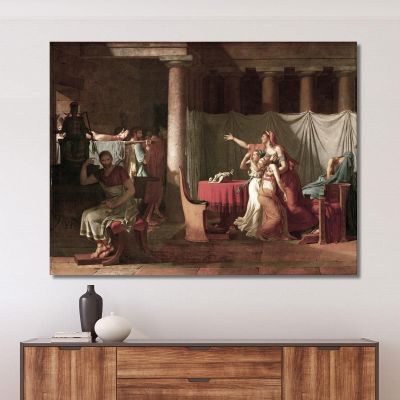 David Brutus Jacques Louis David jld10 canvas print 