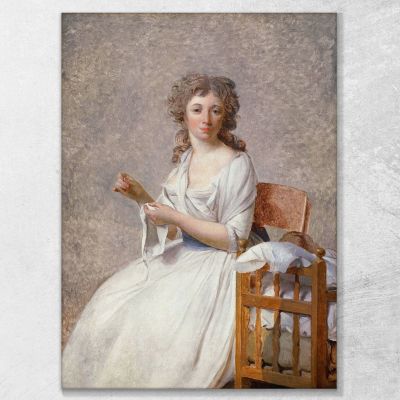 Madame De Pastoret And Her Son Jacques Louis David jld16 canvas print 