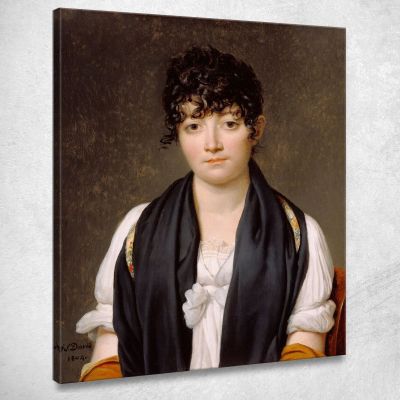 Suzanne Le Peletier De Saint Fargeau Jacques Louis David jld31 canvas print 