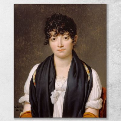 Suzanne Le Peletier De Saint Fargeau Jacques Louis David jld31 canvas print 