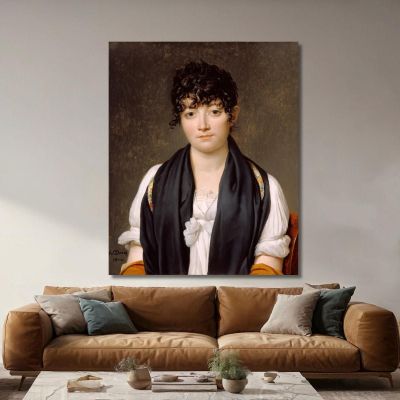 Suzanne Le Peletier De Saint Fargeau Jacques Louis David jld31 canvas print 