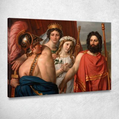 The Anger Of Achilles Jacques Louis David jld32 canvas print 