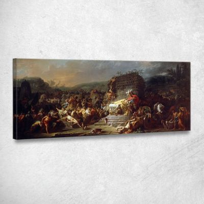 The Funeral Of Patroclus Jacques Louis David jld41 canvas print 