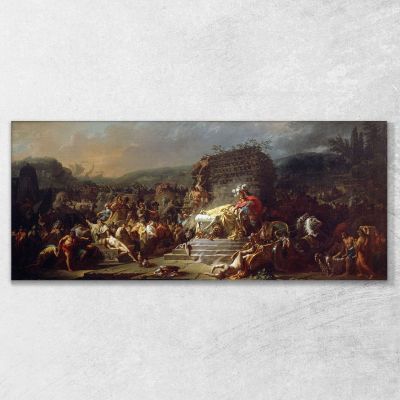 The Funeral Of Patroclus Jacques Louis David jld41 canvas print 