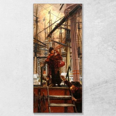 Emigrants James Tissot jts25 canvas print 