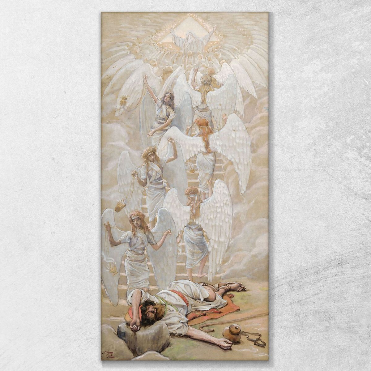 Jacob S Dream James Tissot jts39 canvas print 