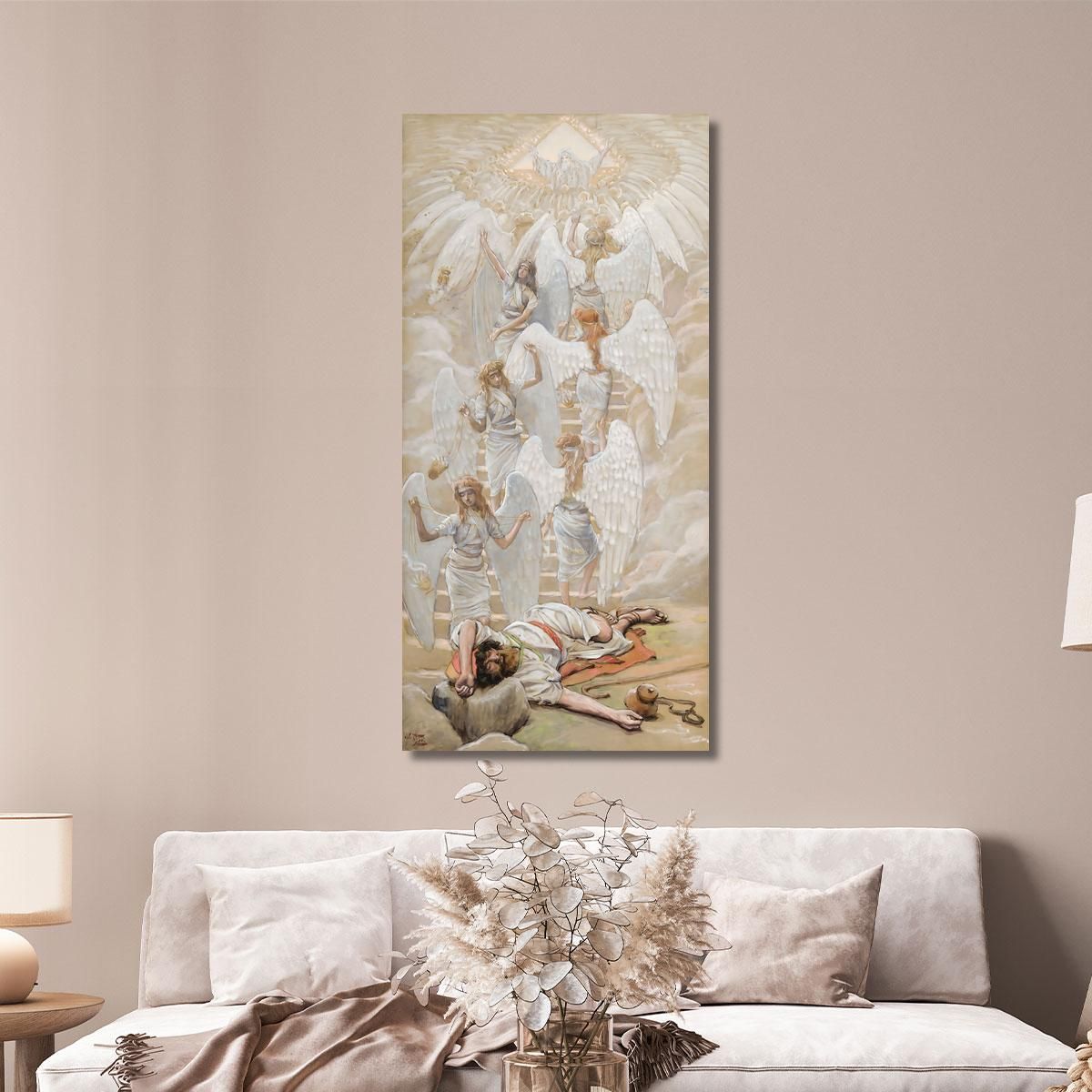 Jacob S Dream James Tissot jts39 canvas print 