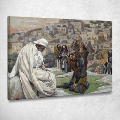 Jesus Wept James Tissot jts42 canvas print 