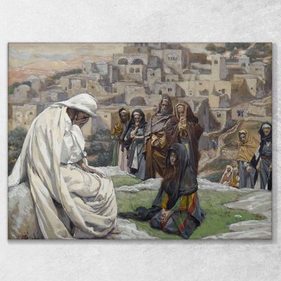 Jesus Wept James Tissot jts42 canvas print 