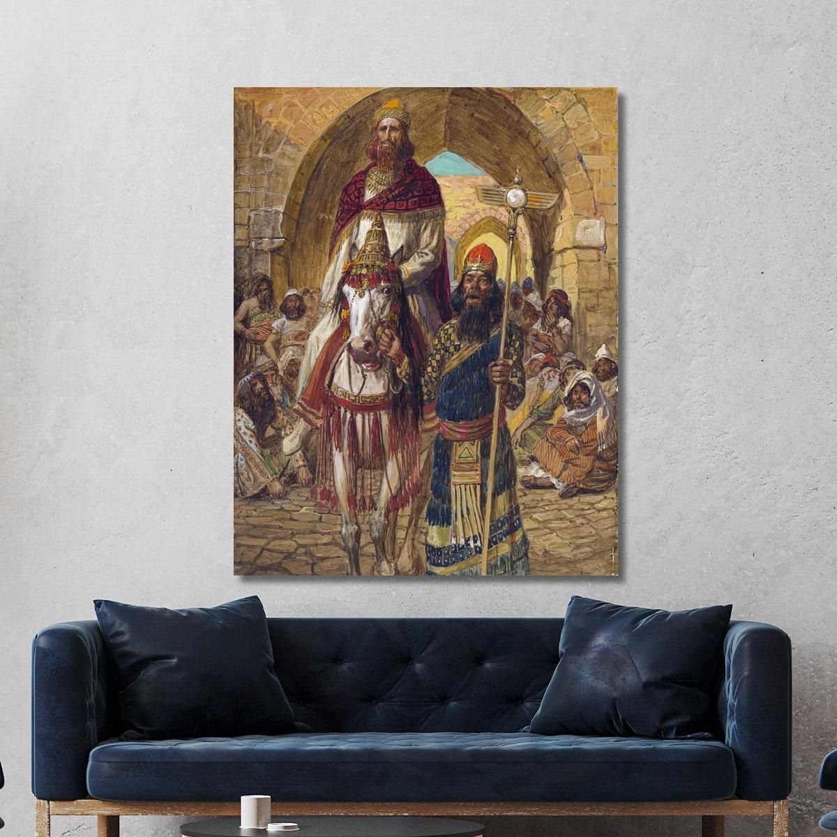 Mordecai S Triumph James Tissot jts63 canvas print 