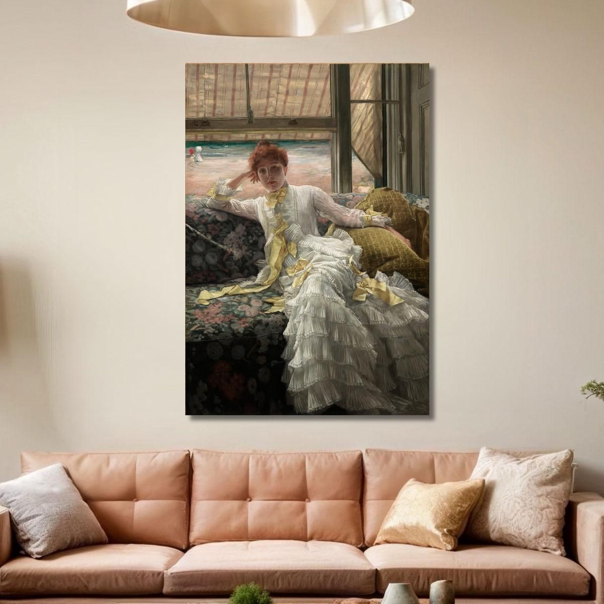 Seaside James Tissot jts93 canvas print 