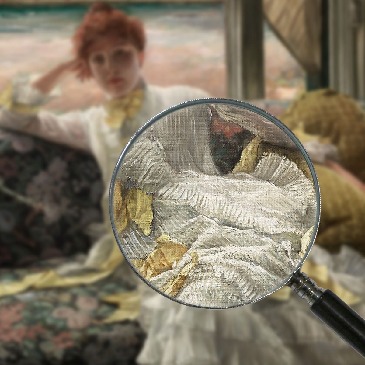 Seaside James Tissot jts93 canvas print