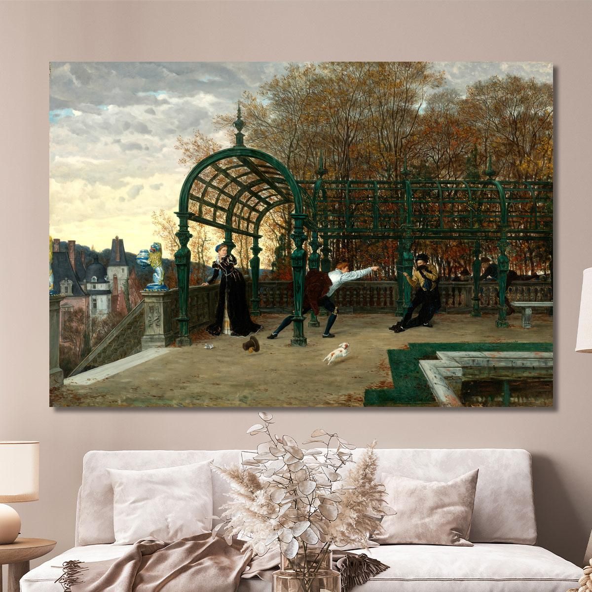Attempted Abduction The Attempted Abduction James Tissot jts102 canvas print 