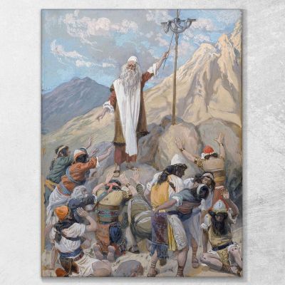 The Brazen Serpent James Tissot jts110 canvas print 