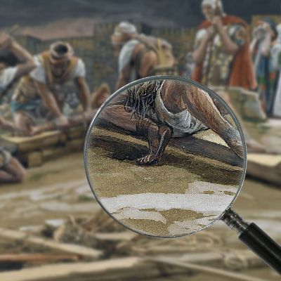 The First Nail James Tissot jts118 canvas print