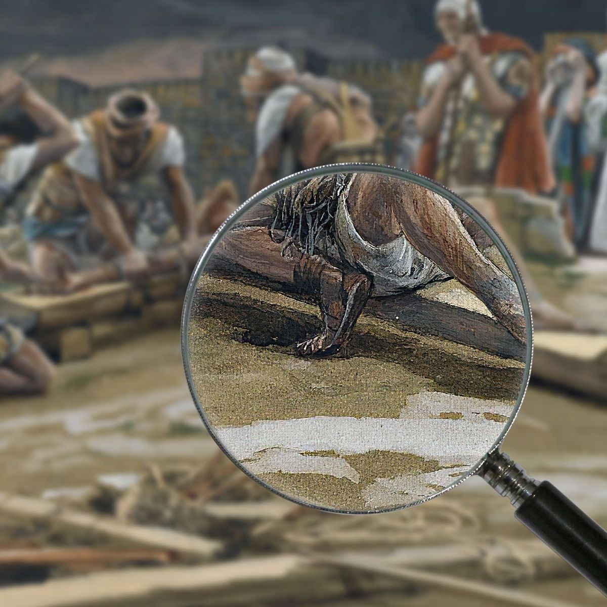 The First Nail James Tissot jts118 canvas print