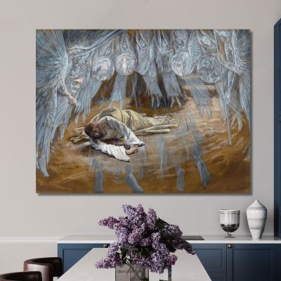 The Grotto Of The Agony James Tissot jts120 canvas print 