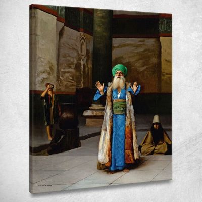 A Sultan At Prayer Jean-Léon Gérôme jlg4 canvas print 