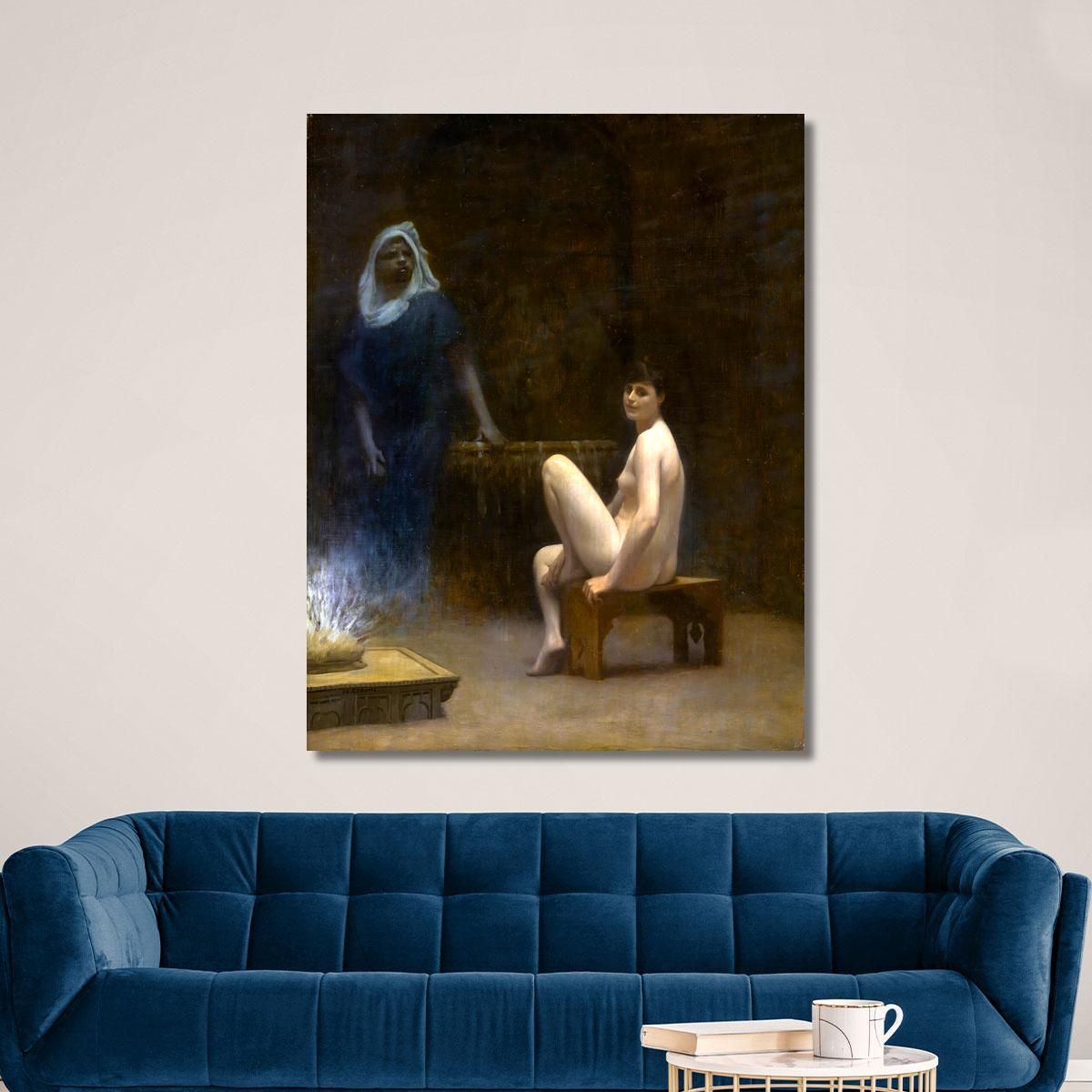 After The Bath 2 Jean-Léon Gérôme jlg6 canvas print 